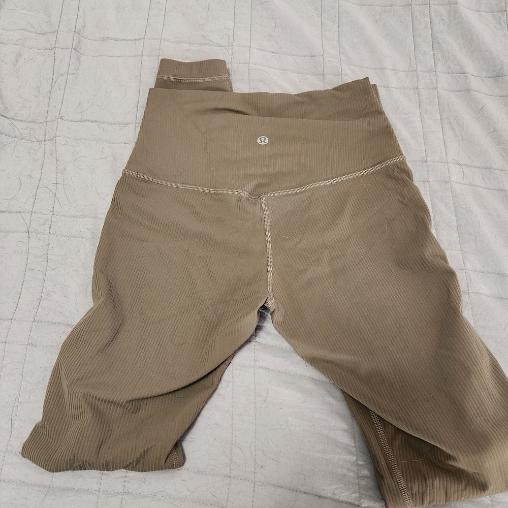lululemon athletica Brown/Taupe Leggings